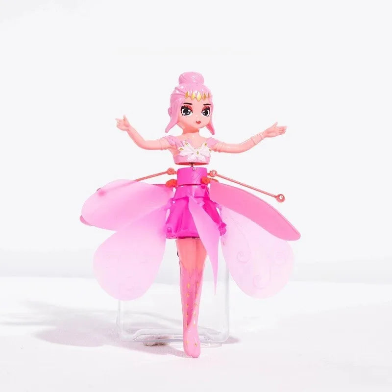 Rotating Luminous Princess Flying Toy