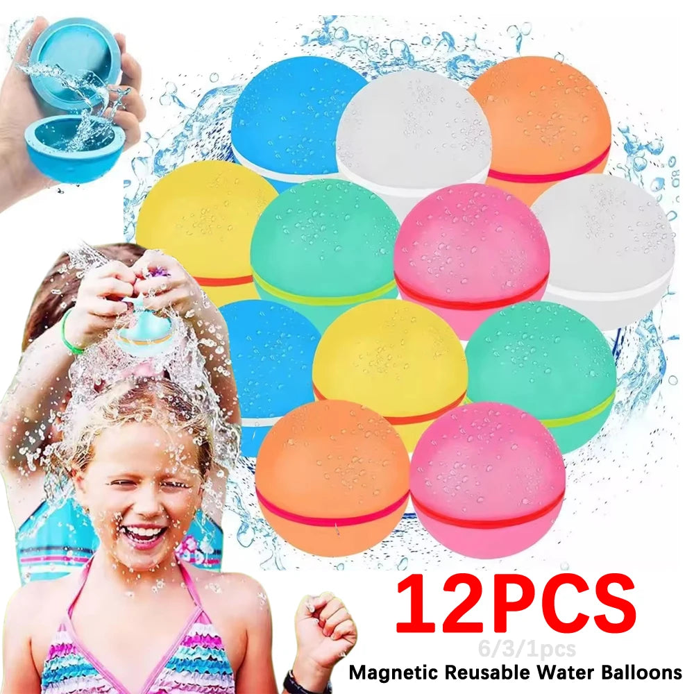 SplashMag Magnetic Reusable Water Balloons