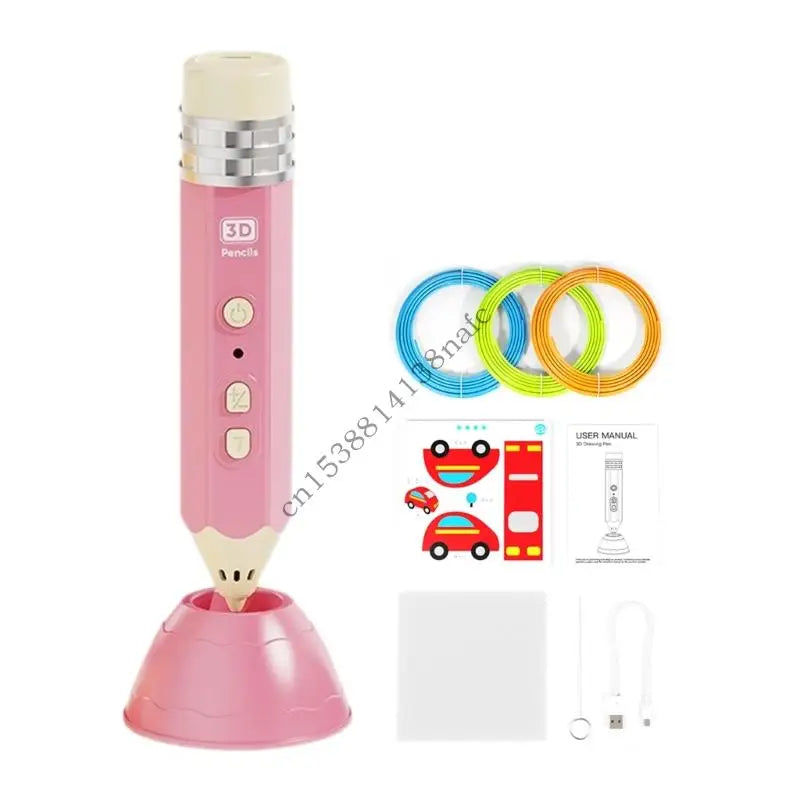 Creative 3D Drawing Pen for Kids – Safe Temperature Control