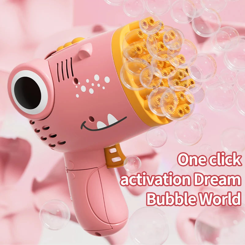 DinoBlast 40-Hole Bubble Gun