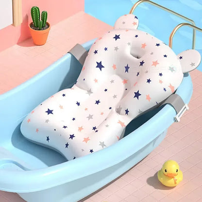 Baby Bath Support Pad – Adjustable Floating Bath Seat for Newborns