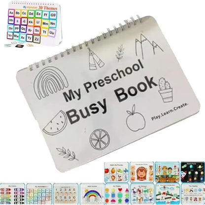 My Preschool Busy Book – Learning Made Fun for Toddlers!