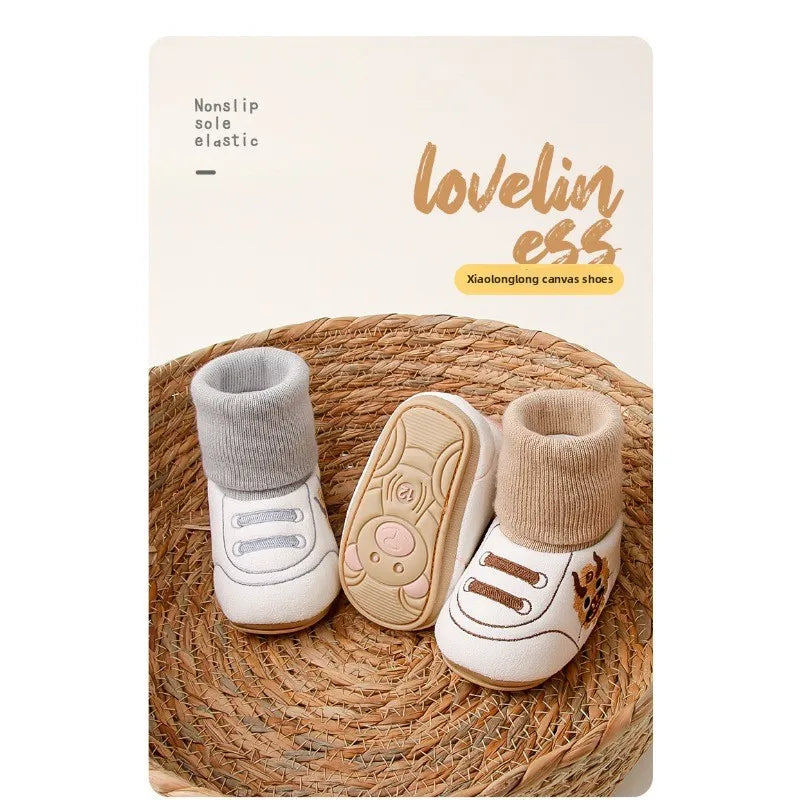 SnuggleStep Cozy Animal First Walkers