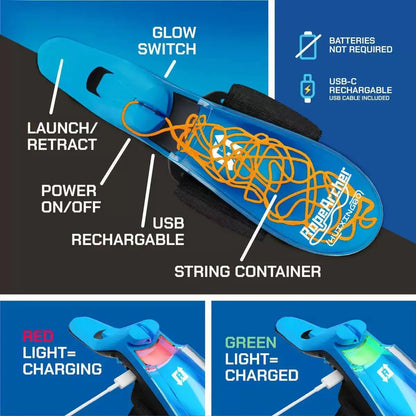 WebSlinger – Glow-in-the-Dark Wrist Launcher 🕸️✨