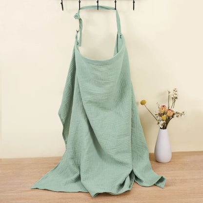 Breathable Breastfeeding Cover – Adjustable Nursing Apron for Outdoor Privacy