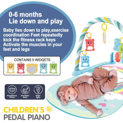 KickTune Baby Play Gym & Piano Mat