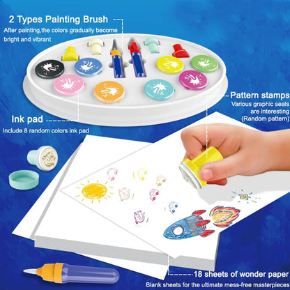 MagicBrush - Mess-Free Painting Set for Kids