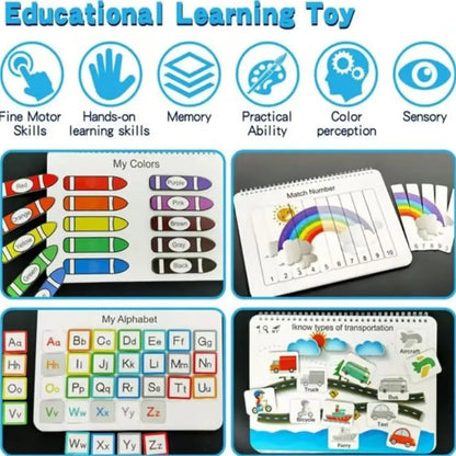 My Preschool Busy Book – Learning Made Fun for Toddlers!