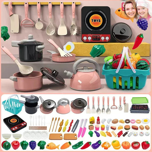 MiniChef Kids Cooking & Pretend Play Kitchen Set