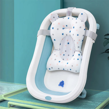 Baby Bath Support Pad – Adjustable Floating Bath Seat for Newborns