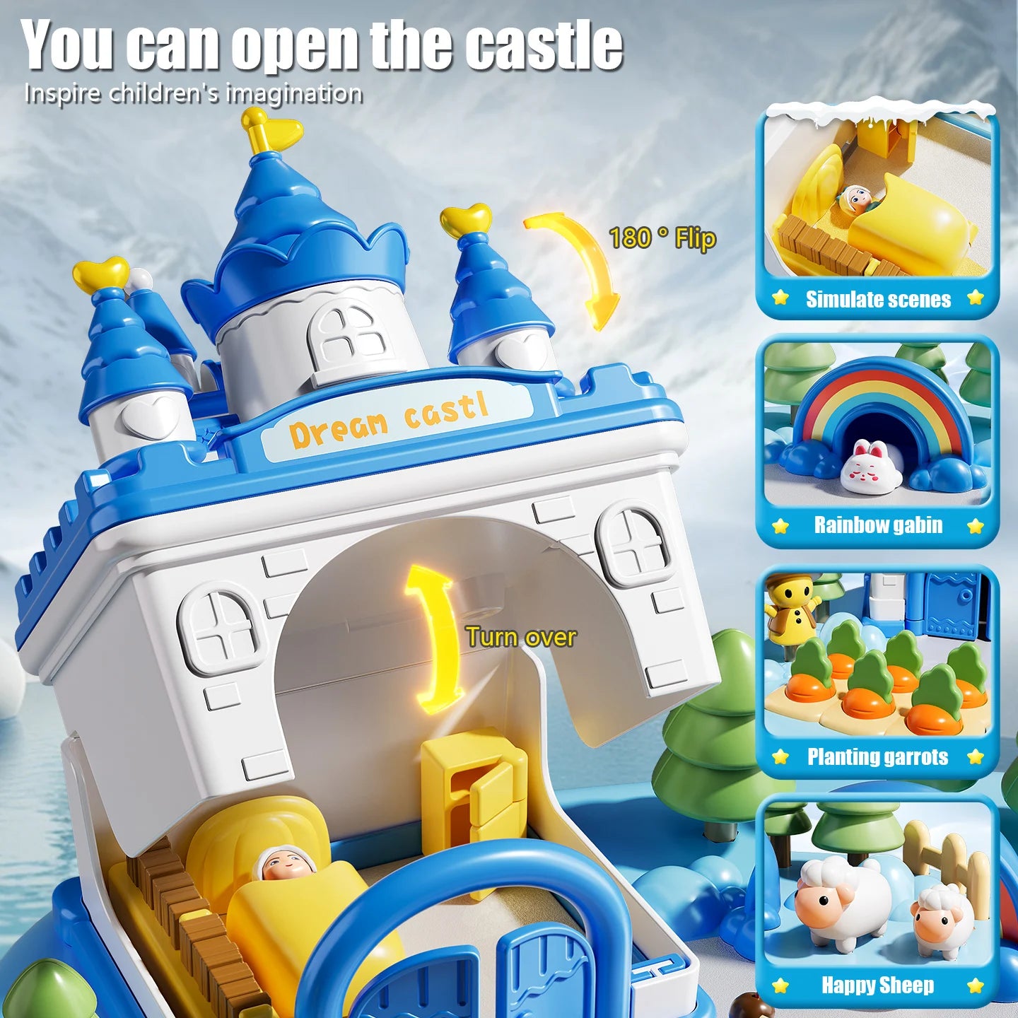 MagniWorld Adventure Magnetic Doll House Game