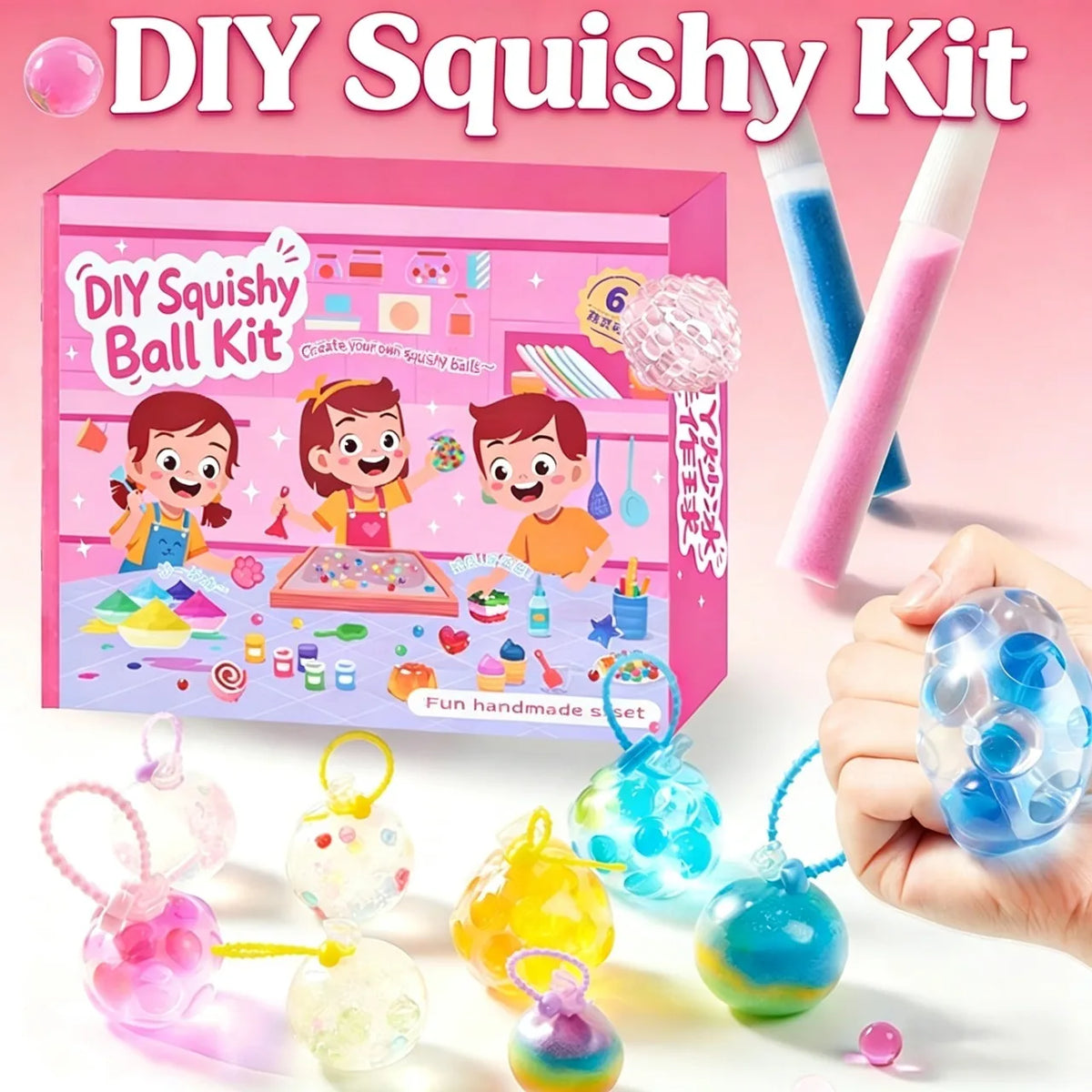 DIY Kids Squishy Making Kit 🎨✨