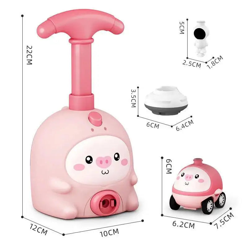 Rocket Balloon Car Launcher – Educational Air Power Science