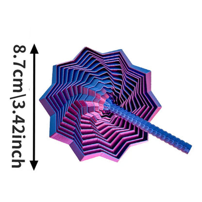 SpinGlow 3D Rainbow Sensory Fidget Toy