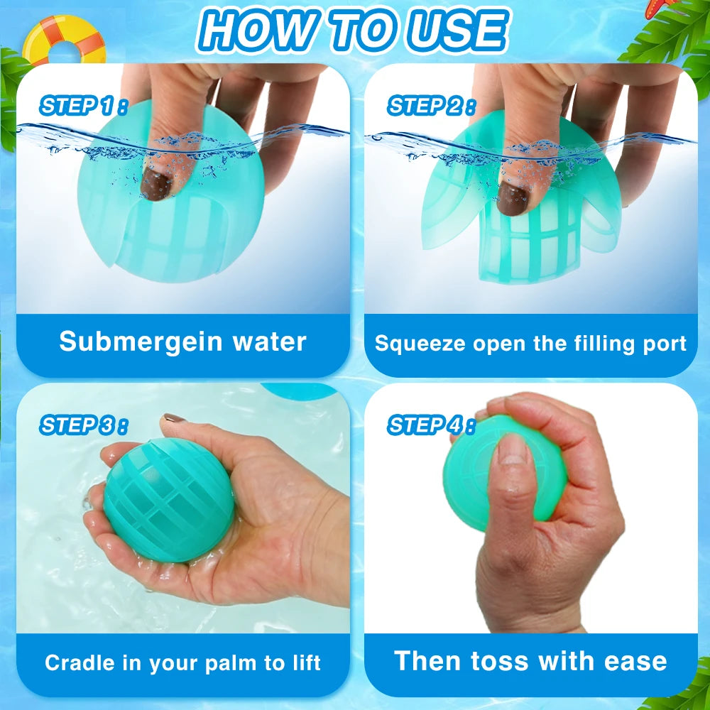 SplashLoop Reusable Water Balloons