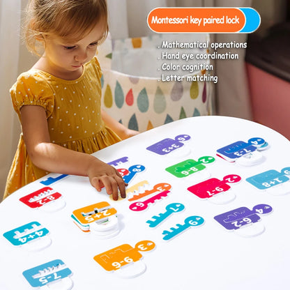 Montessori Wooden Shape & Color Matching Toy