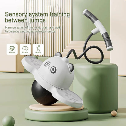 🐼 Panda Bounce – Light-Up Jump & Balance Ball Set