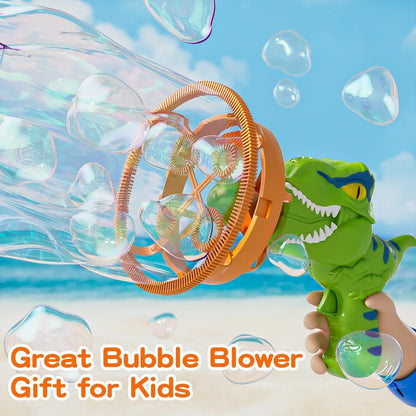 Dino Bubble Gun Machine