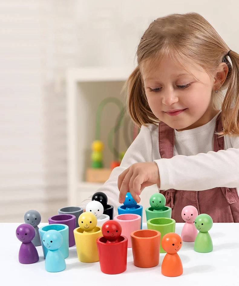 Montessori Color Sorting Toy – Learn Through Play