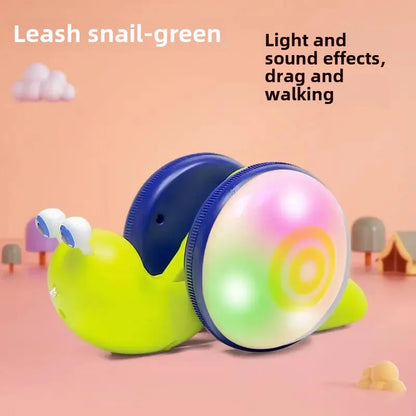 Snaily GlowPal – Pull-Along Light & Sound Toy for Toddlers