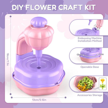 BloomCraft DIY Fabric Flower Bouquet Kit