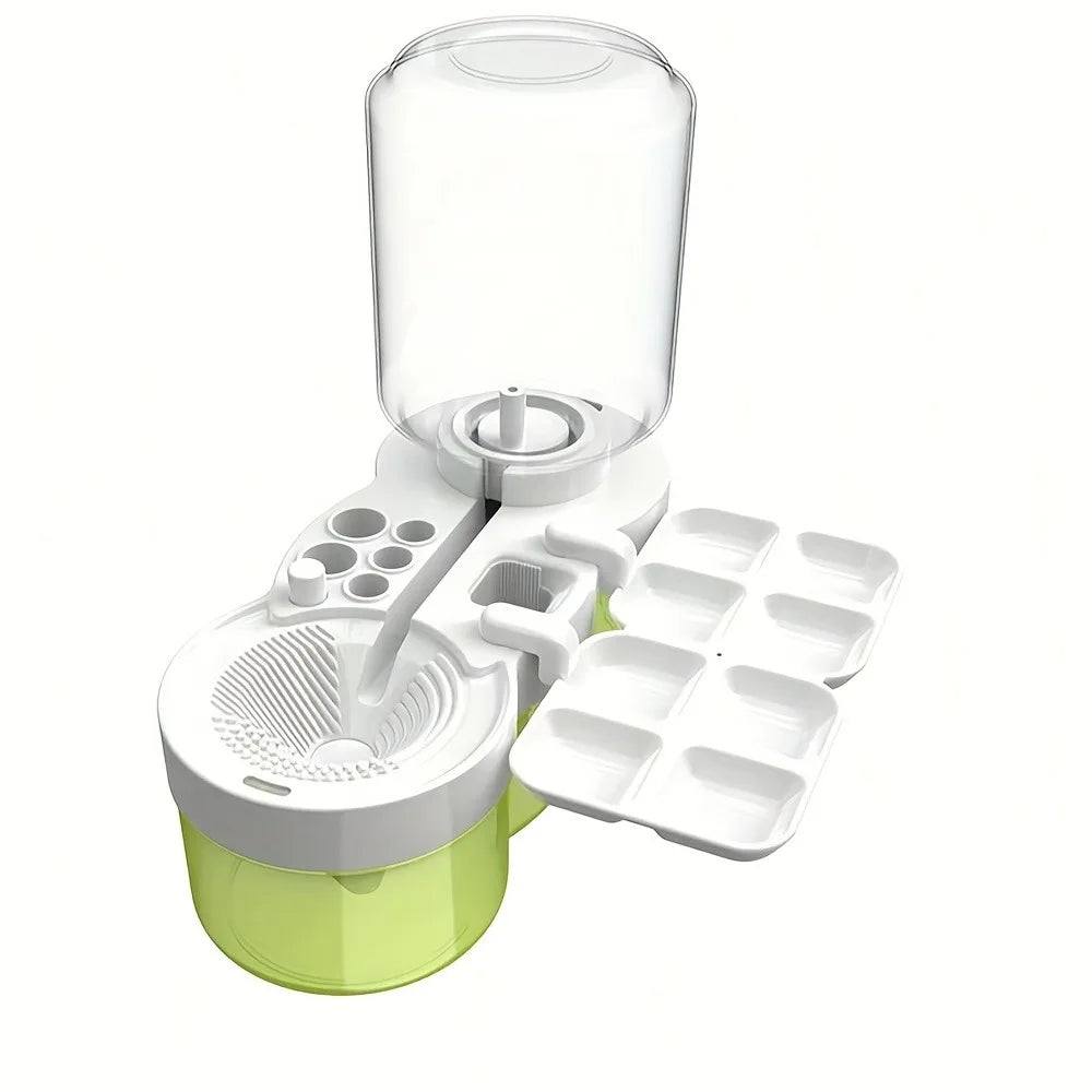 CleanFlow 6-in-1 Paintbrush Cleaner & Brush Holder
