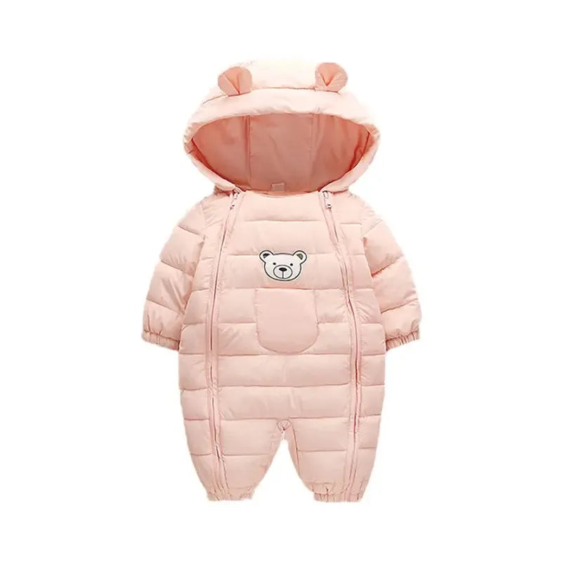SnuggleBear Hooded Baby Snowsuit