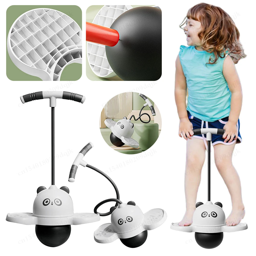 🐼 Panda Bounce – Light-Up Jump & Balance Ball Set
