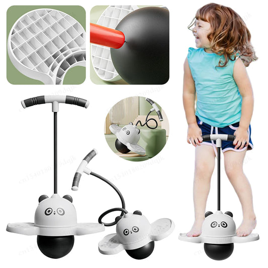 🐼 Panda Bounce – Light-Up Jump & Balance Ball Set