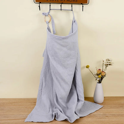 Breathable Breastfeeding Cover – Adjustable Nursing Apron for Outdoor Privacy