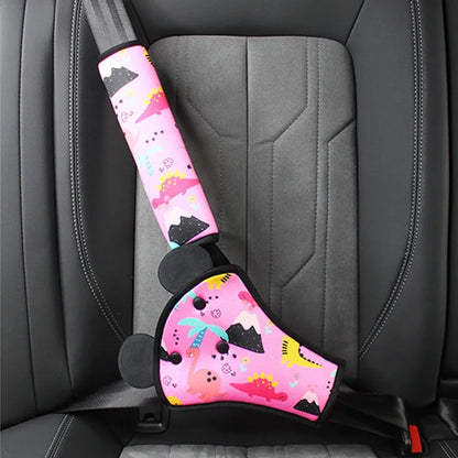 Kids Car Seat Belt Adjuster – Child Comfort Protector