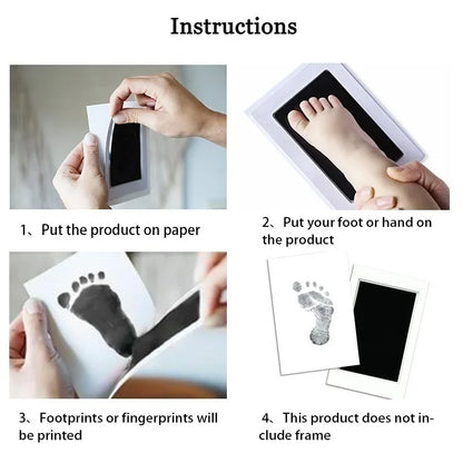 2 Pieces - Handprint & Footprint Ink Pads