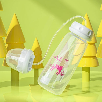 BornBL Hands-Free Baby Feeding Bottle – Anti-Colic Nursing System