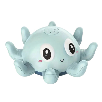 GlowSplash Octopus LED Bath Sprinkler Toy for Kids
