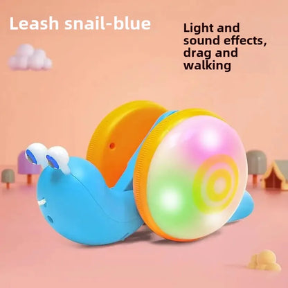 Snaily GlowPal – Pull-Along Light & Sound Toy for Toddlers