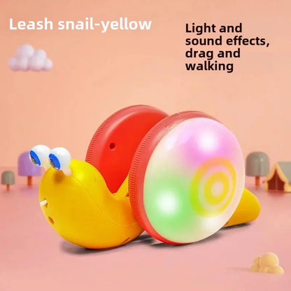 Snaily GlowPal – Pull-Along Light & Sound Toy for Toddlers