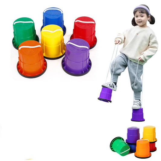 Rainbow Balance Stilts