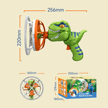 Dino Bubble Gun Machine