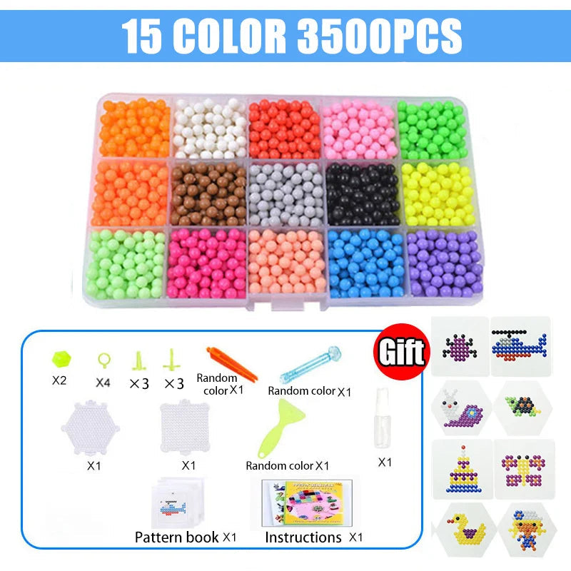 Magic Water Fuse Beads - DIY Craft & Creative Bead Set