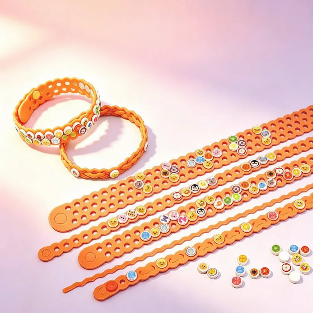 Creative Beads - DIY Silicone Bracelet Making Kit