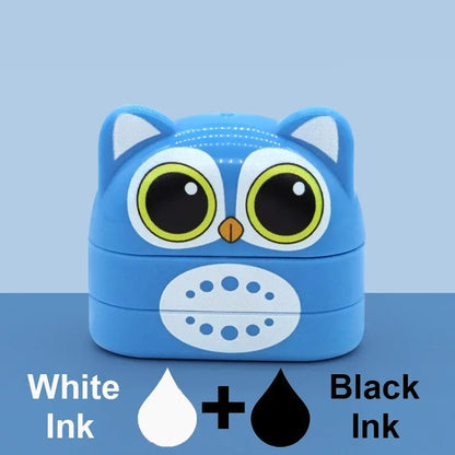 Waterproof Clothing Label Stamp - Double-Layer Black & White Ink