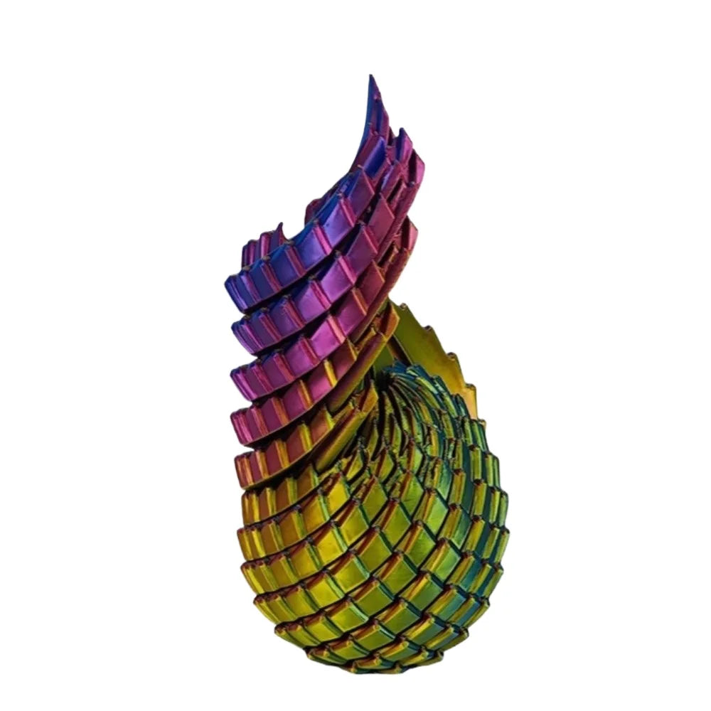 DragonTwist - 3D Printed Fidget Dragon Egg