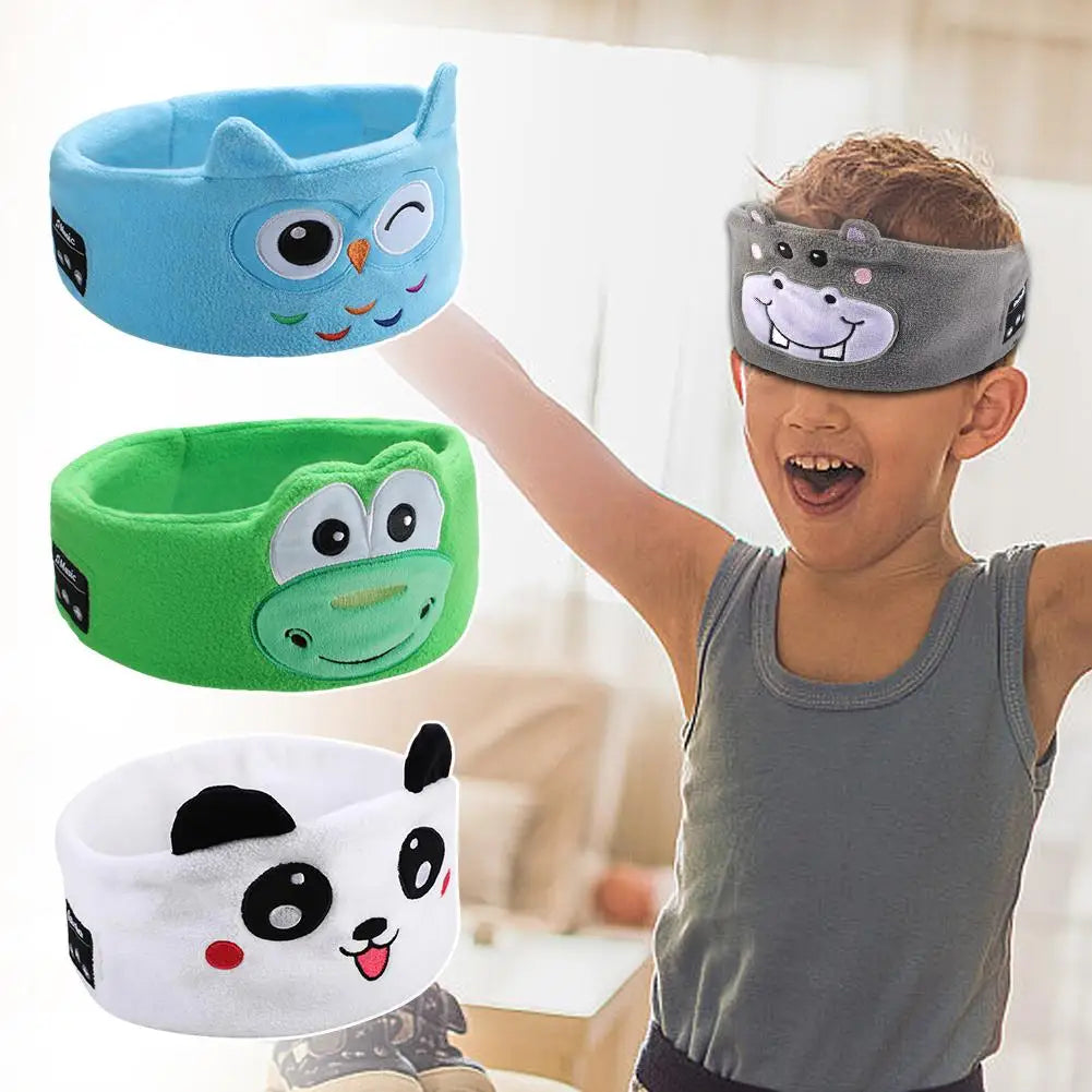 SleepTune Animal Headband for Kids & Babies 🐻💤