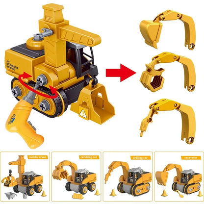 Junior Builder Electric Drill Tool Set – Kids Engineering & Construction Toy