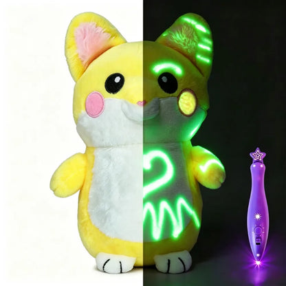 GlowDoodle - Light-Up Drawing Plush Toy