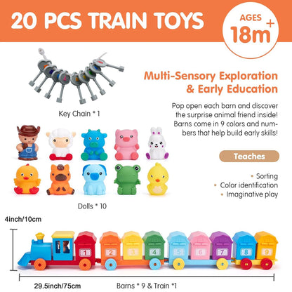 Montessori Learning Train & Surprise Gift Set