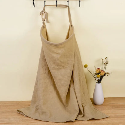 Breathable Breastfeeding Cover – Adjustable Nursing Apron for Outdoor Privacy