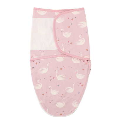 Adjustable Cotton Baby Swaddle Wrap & Hat Set 👶🌙