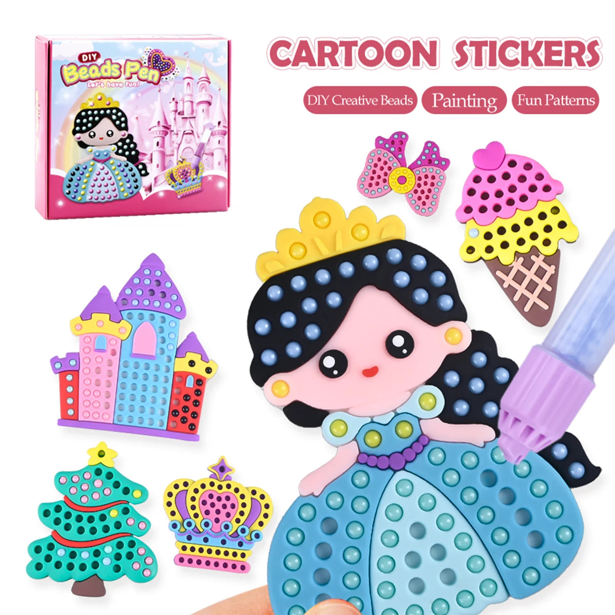 Creative DIY Bead Pen Set – Sparkling, Fun