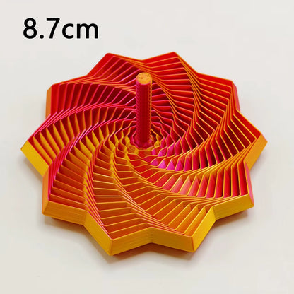 SpinGlow 3D Rainbow Sensory Fidget Toy